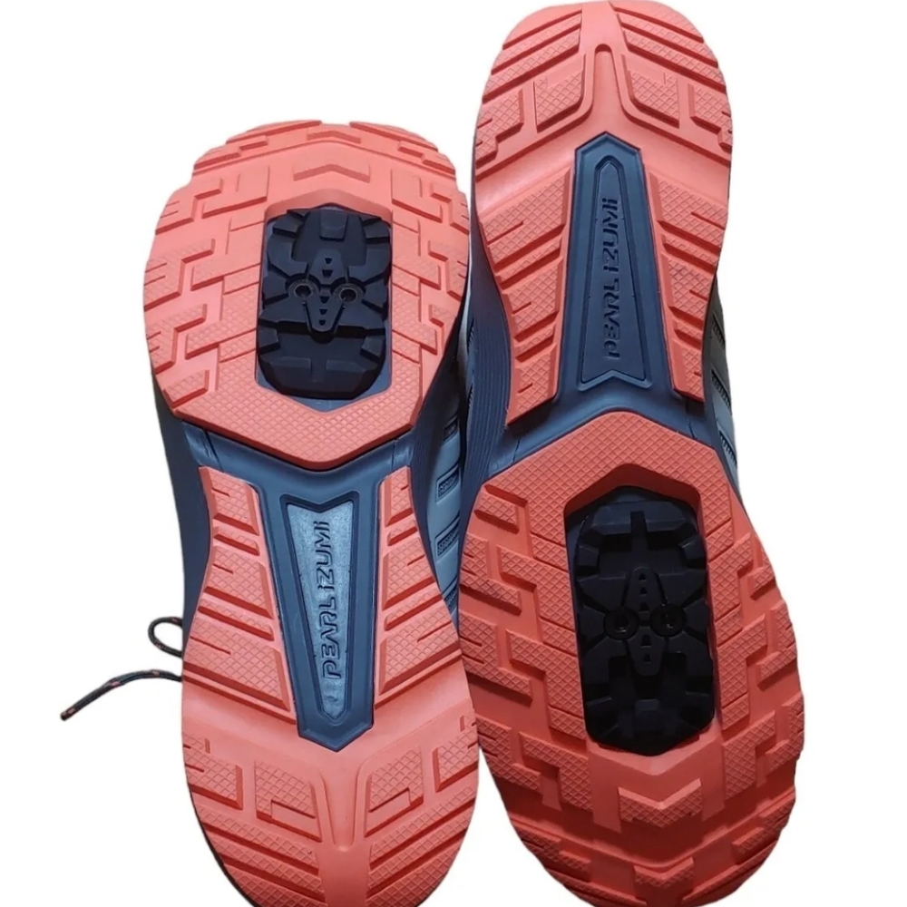 New Pearl Izumi X-Alp Canyon Bike Shoes Mountain Cycling Grey Woman 42 EUR - Picture 10 of 14